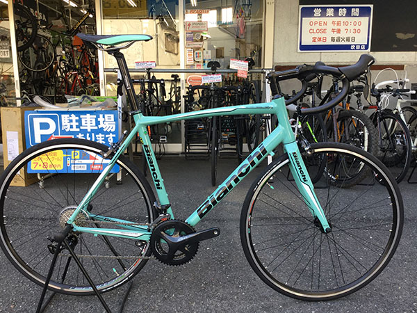 Bianchi(ビアンキ) ViaNirone7 PRO(ヴィアニローネプロ) Sora完成車