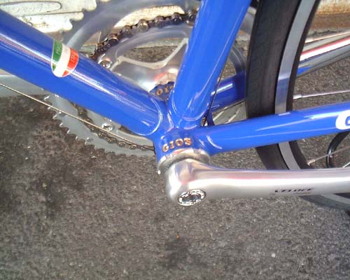 【GIOS】COMPACT PRO/FRAME&FORK SET（デダチャイ製） GIOS Compact Road Bike Frame: 60cm (c-c), Dedacciai Lite