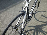 CANNONDALE 2012年モデル SUPERSIX 5 105 WHITE COLOR SEATSTAY キャノンデール スーパーシックス ファイブ ホワイトカラー シートステイ