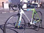 2013年 CANNONDALE CAAD10 5 105 REP REPLICA COLOR キャノンデール キャドテン レップ レプリカ ローカラー　前　実写　画像