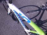 2013年 CANNONDALE CAAD10 5 105 REP REPLICA COLOR キャノンデール キャドテン レップ レプリカ ローカラー　トップチューブ　実写　画像