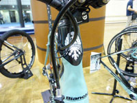 BIANCHI OLTRE XR2(ビアンキ オルトレXR2)チェレステ 2014年モデル ヘッドチューブ