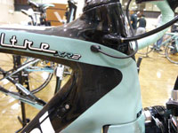 BIANCHI OLTRE XR2(ビアンキ オルトレXR2)チェレステ 2014年モデル ヘッドチューブ