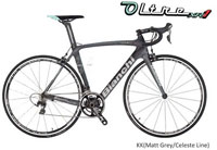 Bianchi OLTRE XR1(ビアンキ オルトレXR1)105完成車 マットブラックチェレステライン