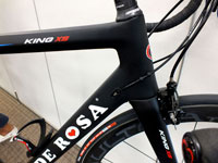 DEROSA KING XS(デローザ キングXS) ブラック ヘッドチューブ