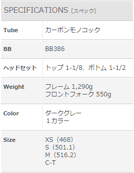 KUOTA KT05(クオータ KT05) スペック